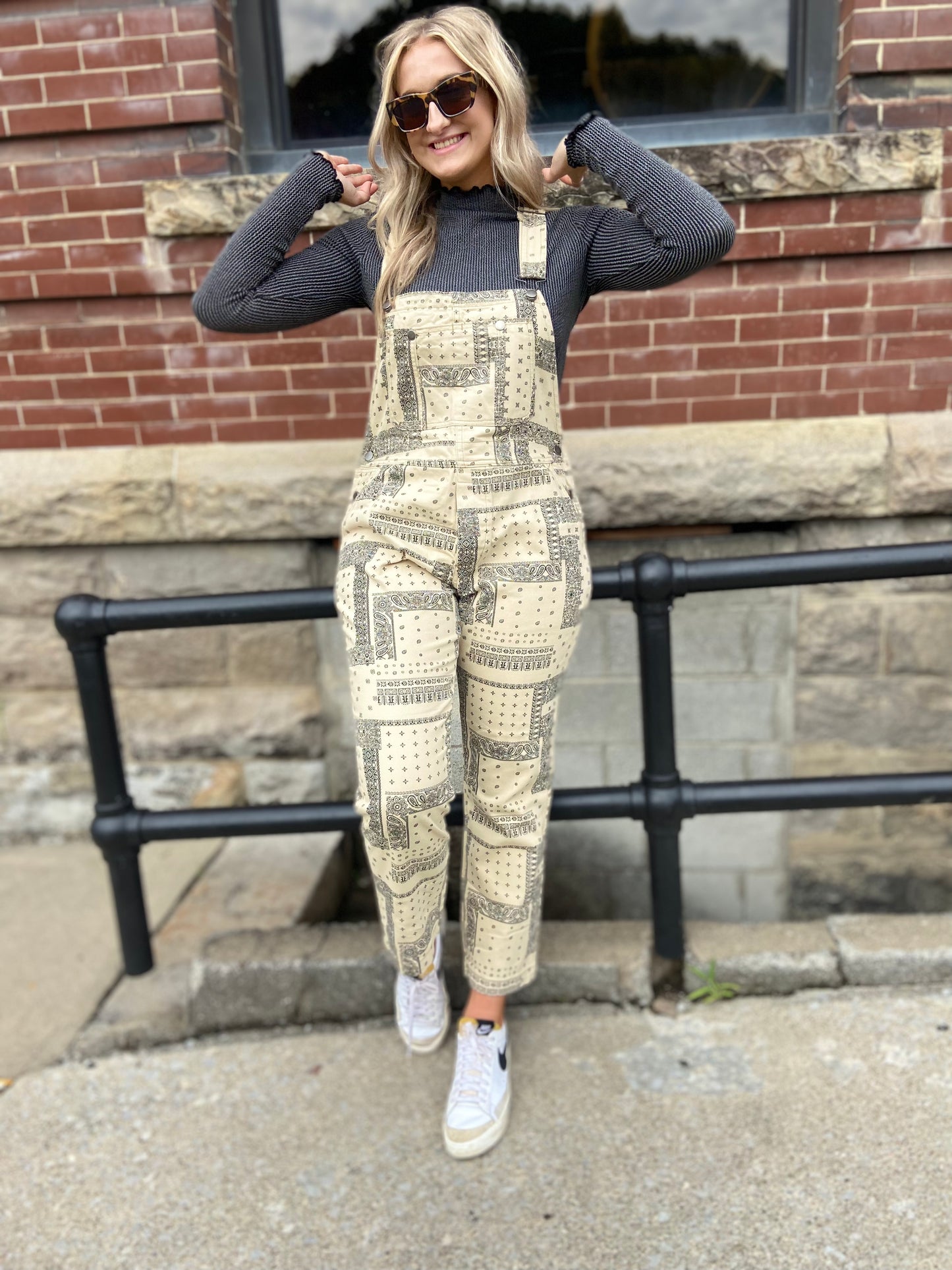 Hike The Appalachian Trail Bandana Overalls
