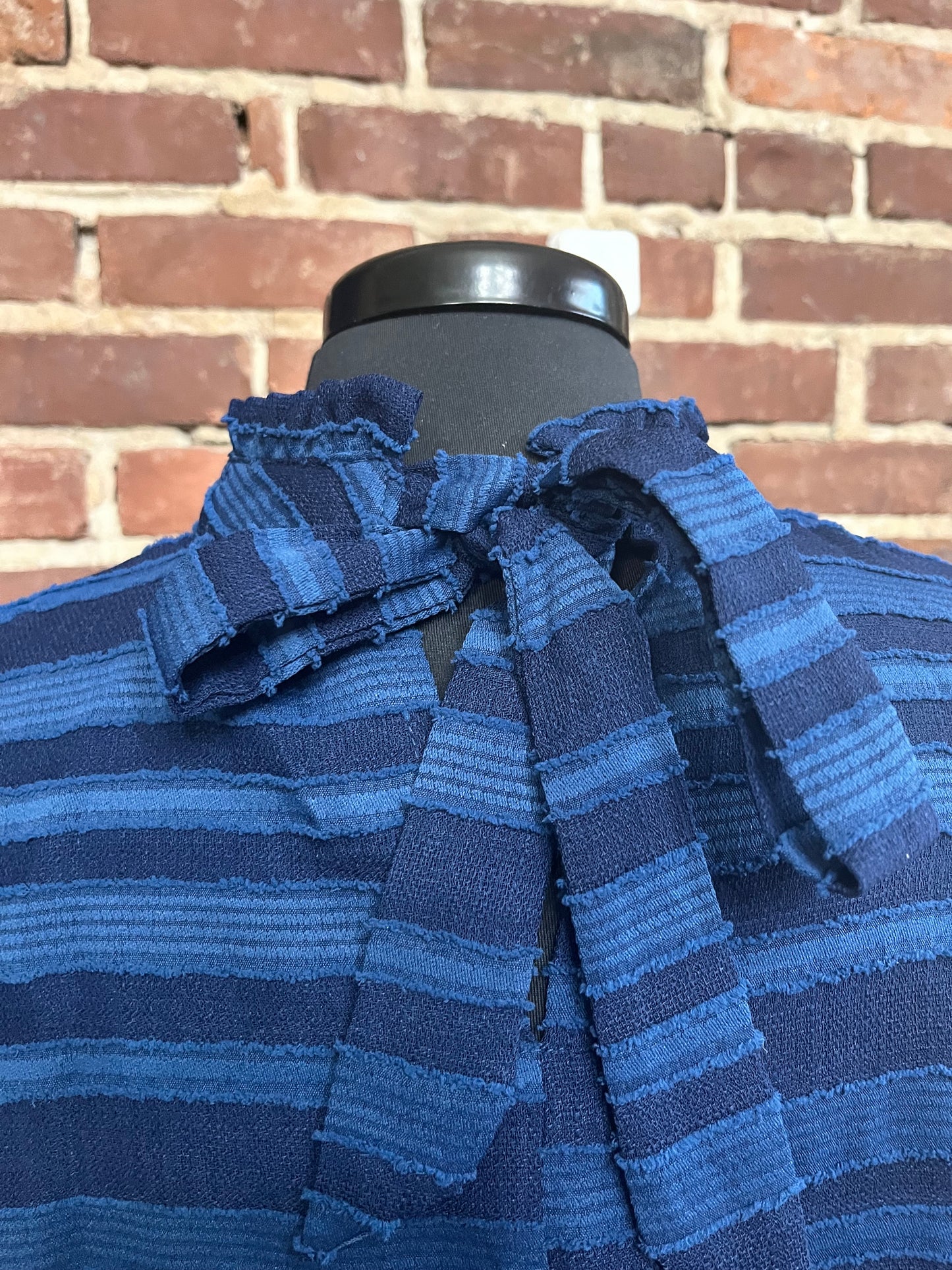 Falling for You Navy Stripe Top