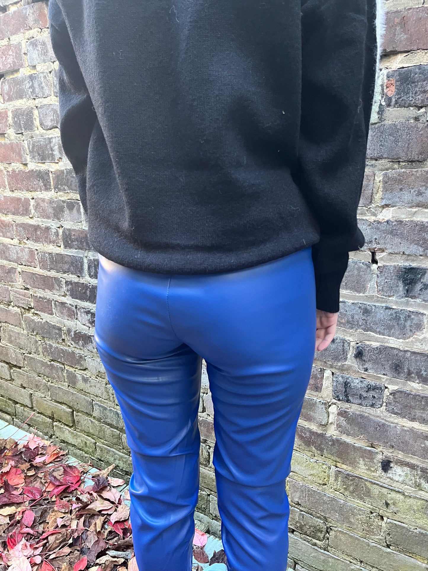 The Wildcats Faux Leather Leggings