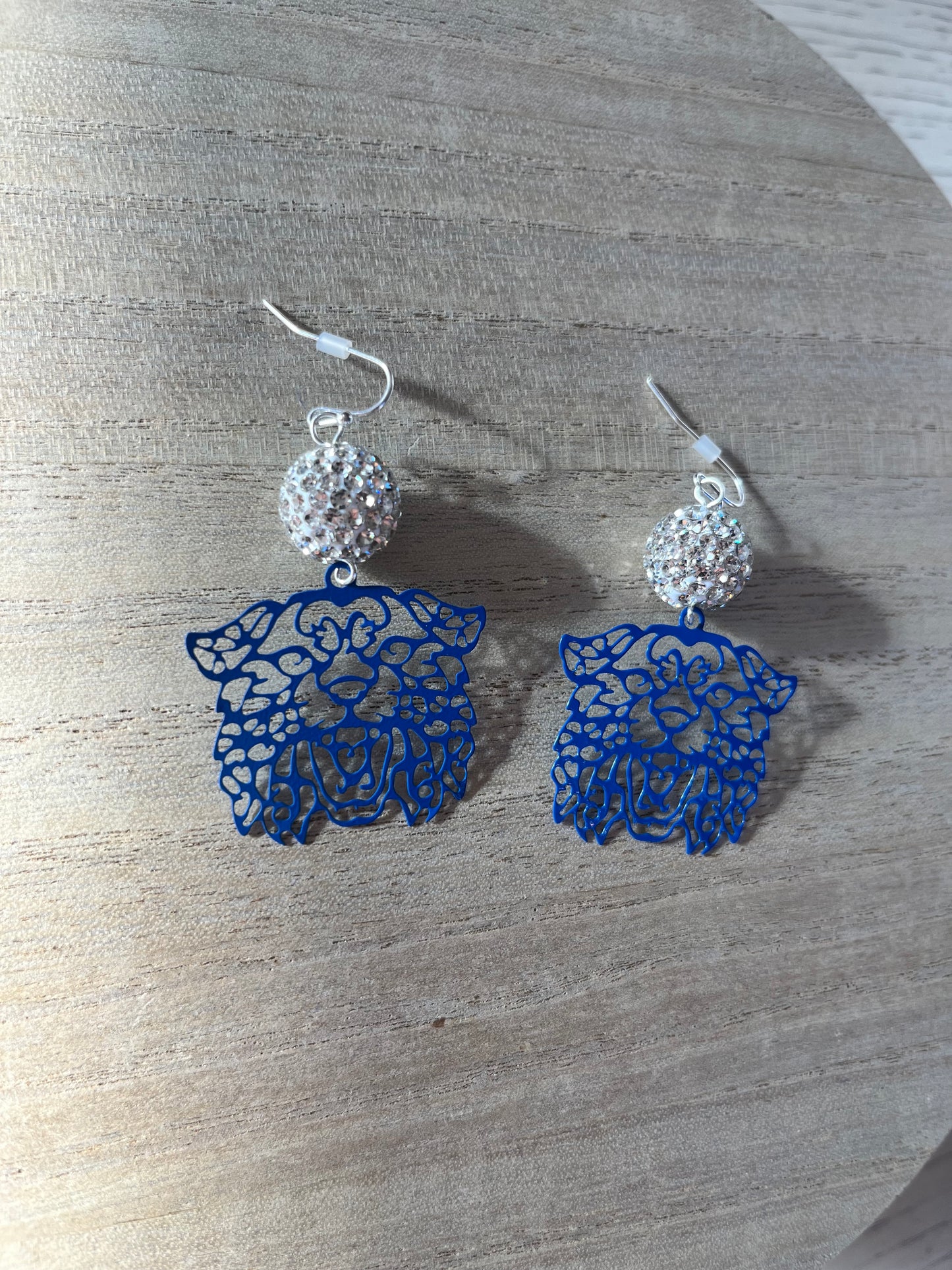 Wildcat Metal Earrings