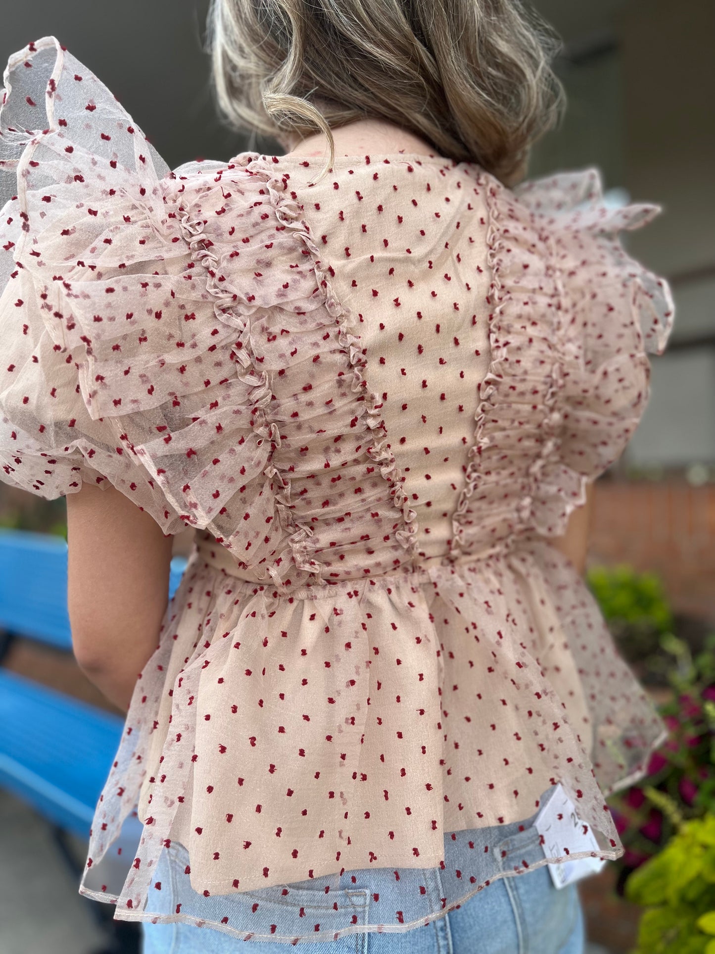 Adore You Bubble Blouse