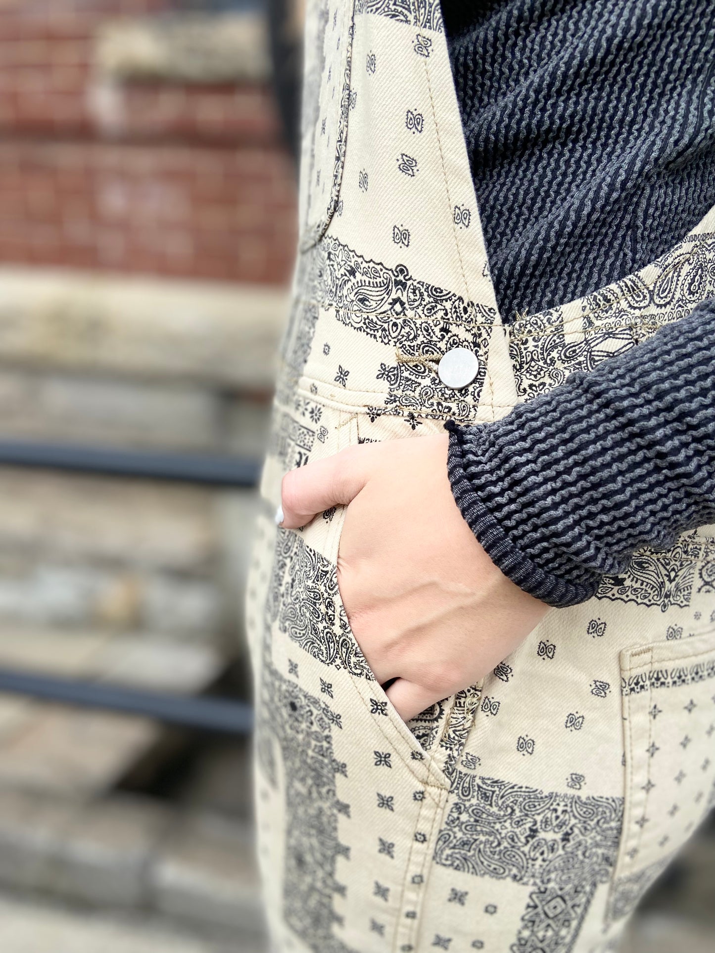 Hike The Appalachian Trail Bandana Overalls