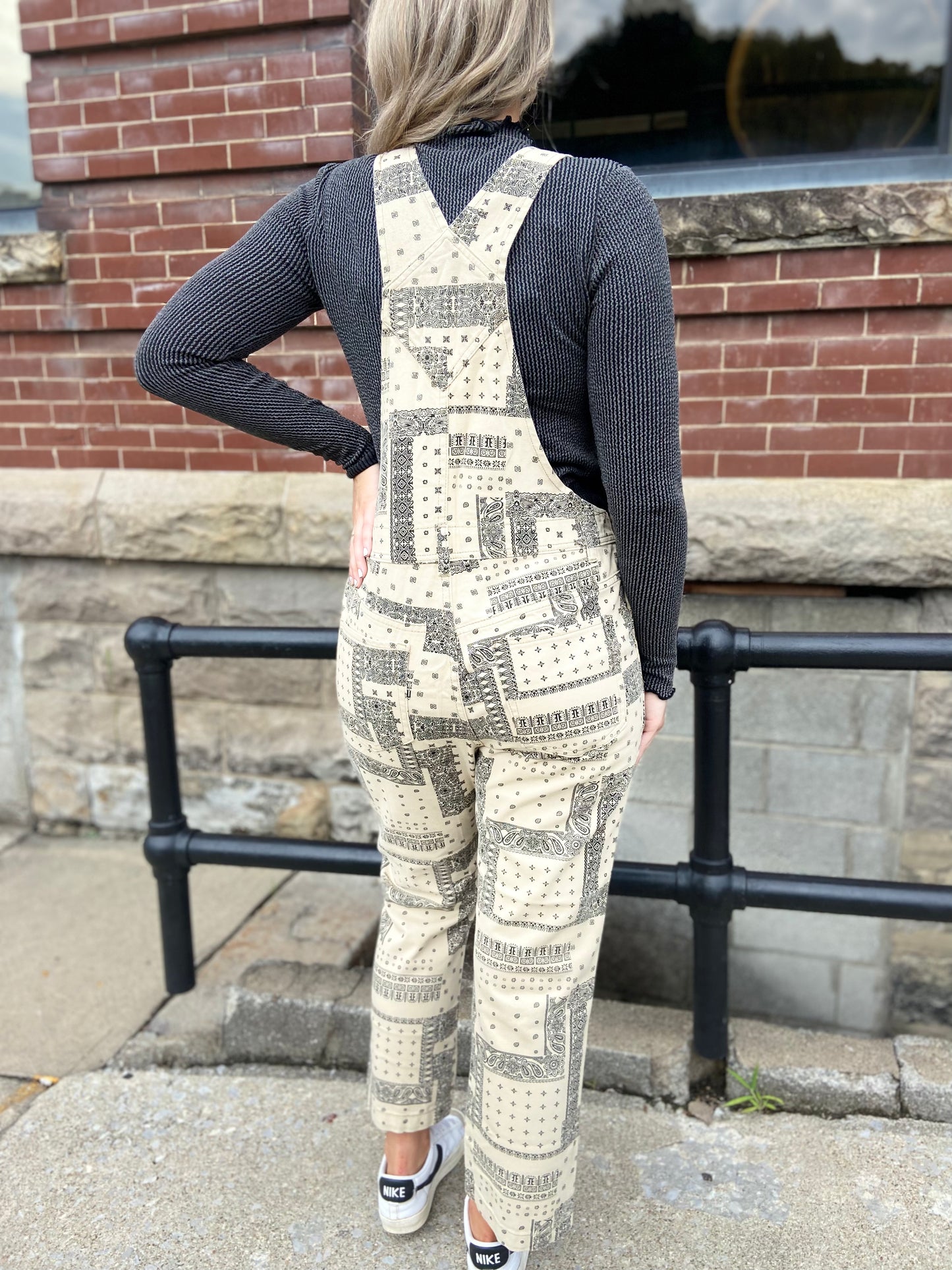 Hike The Appalachian Trail Bandana Overalls