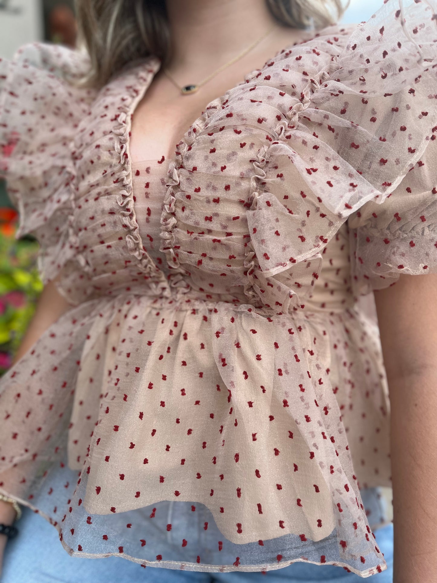 Adore You Bubble Blouse