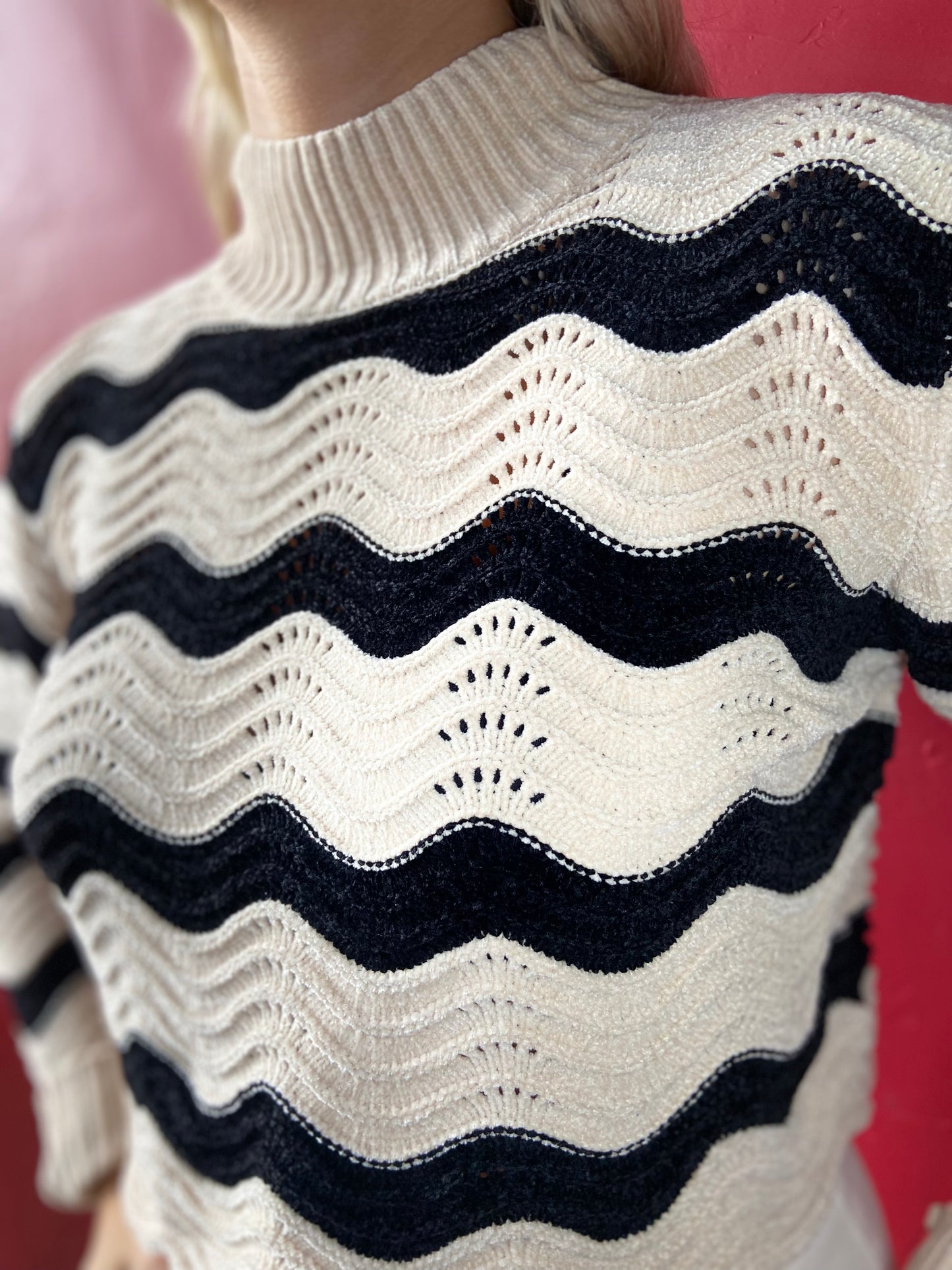 Spooky Scallop Sweater