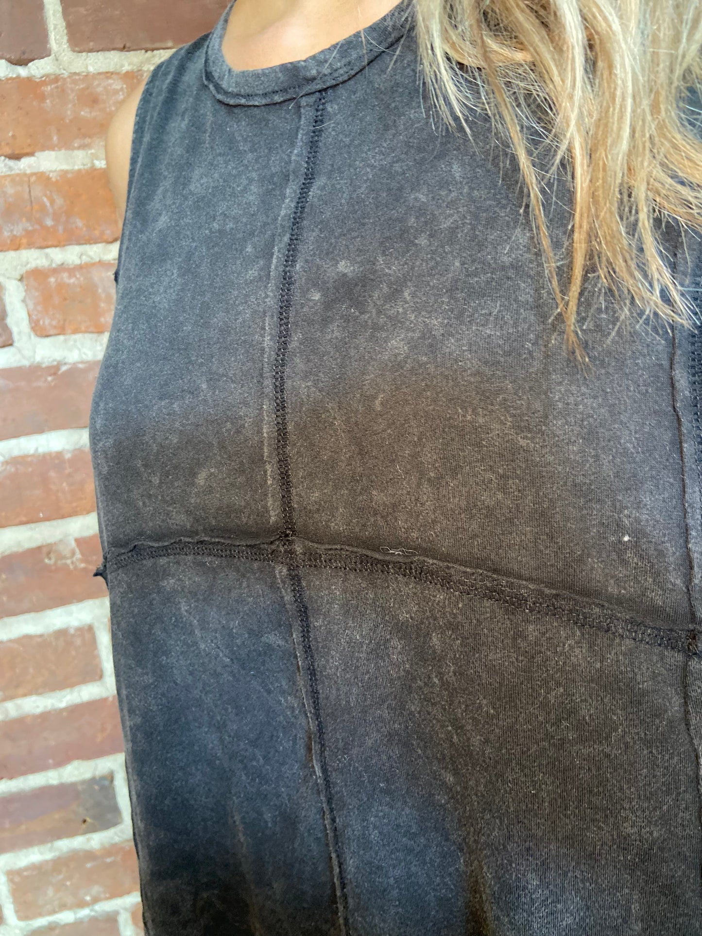 The Spin Me Around Acid Wash Dress