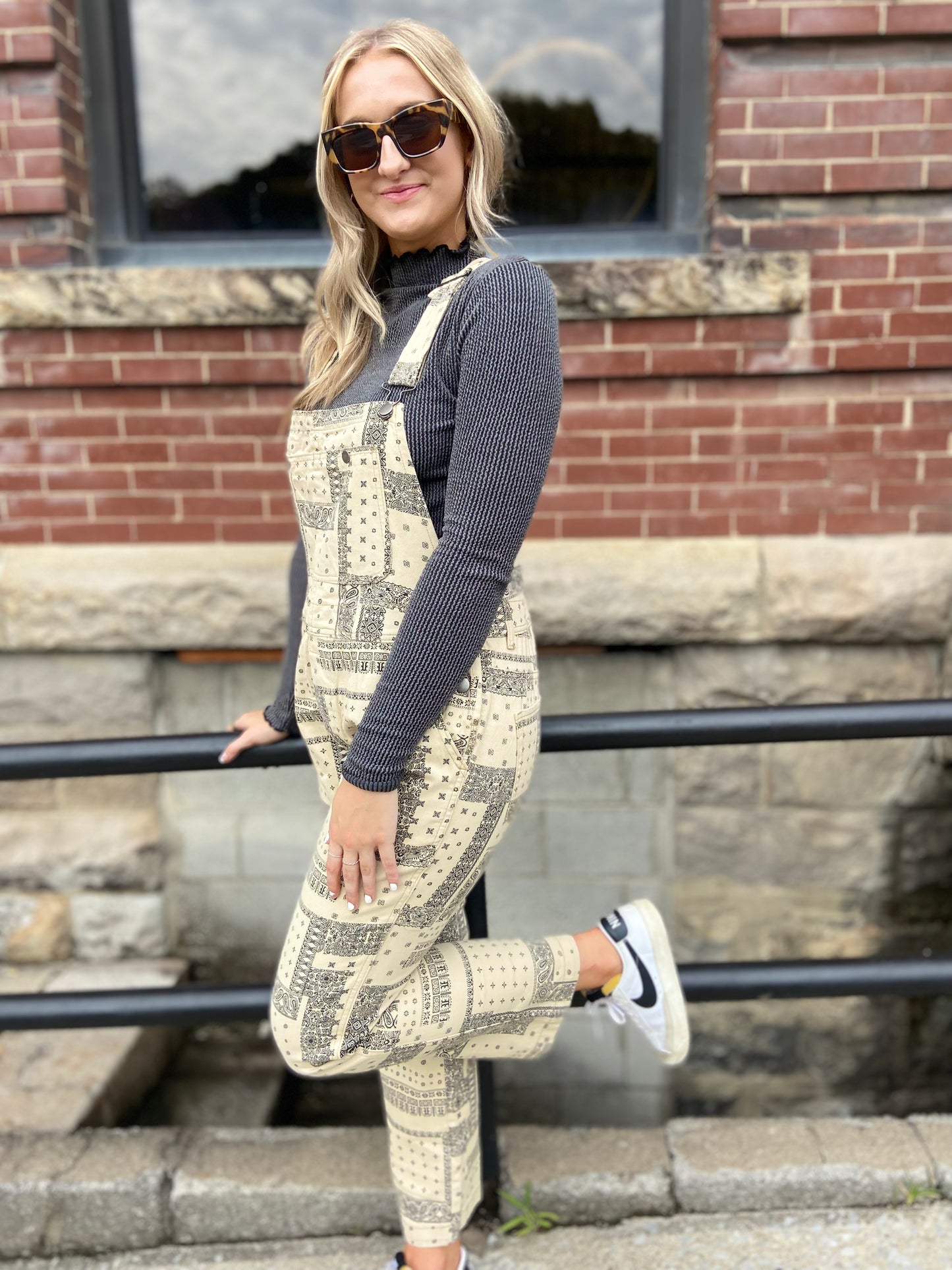 Hike The Appalachian Trail Bandana Overalls