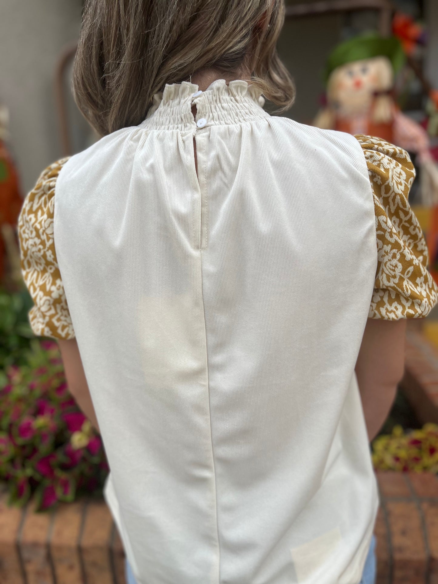 Fall into New England Top