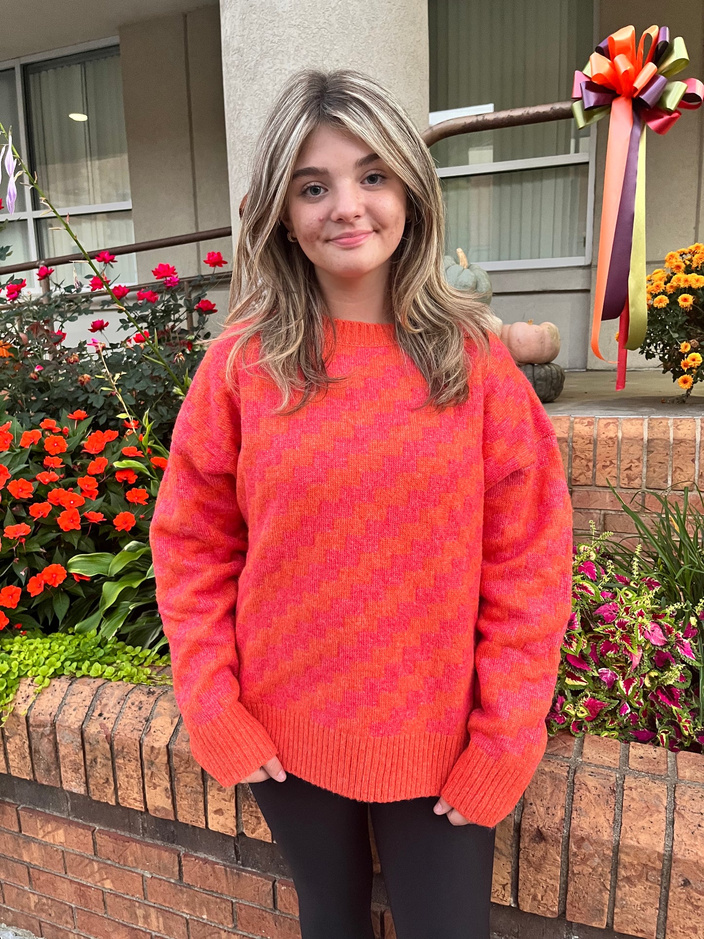 Orange Yeah Sweater