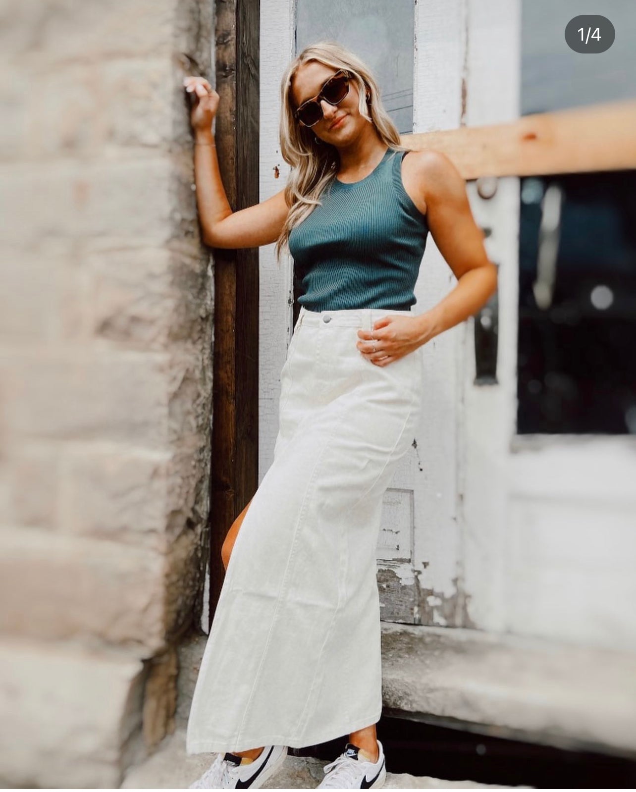 The Fall Flirt Midi Skirt