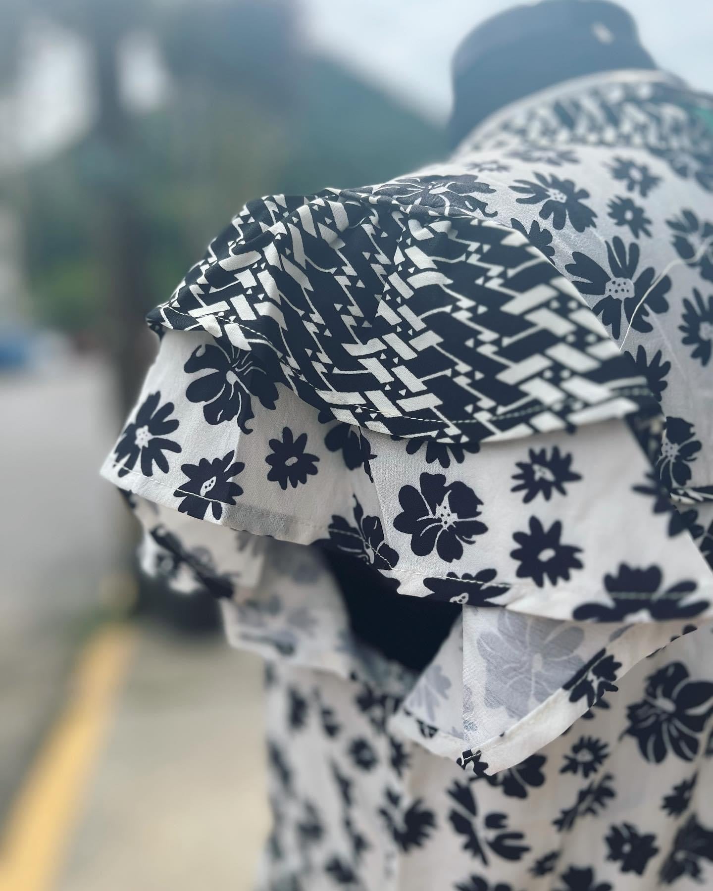 Black Magic Daisy Dress