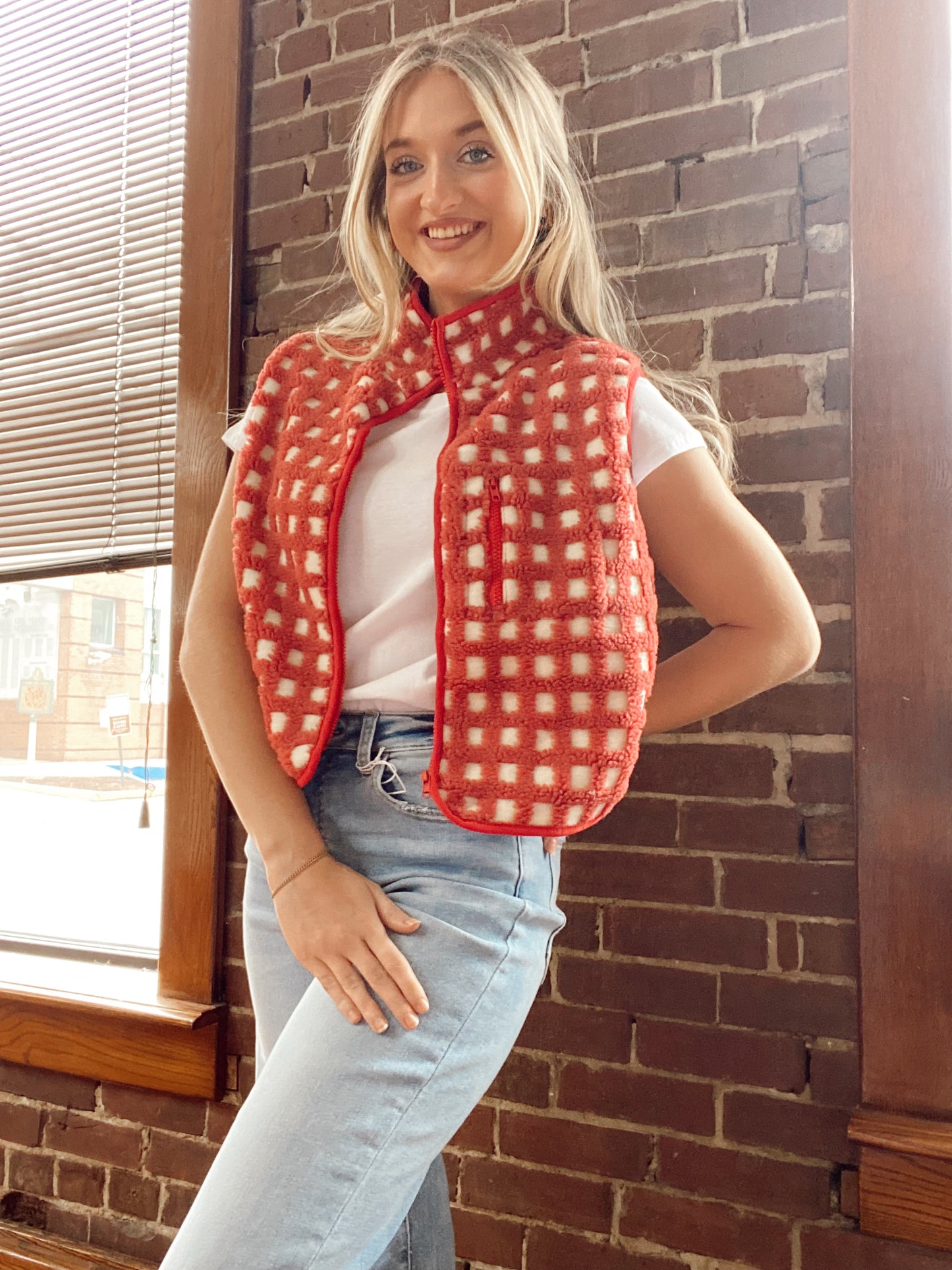 DOORBUSTER Red Nose Reindeer Vest