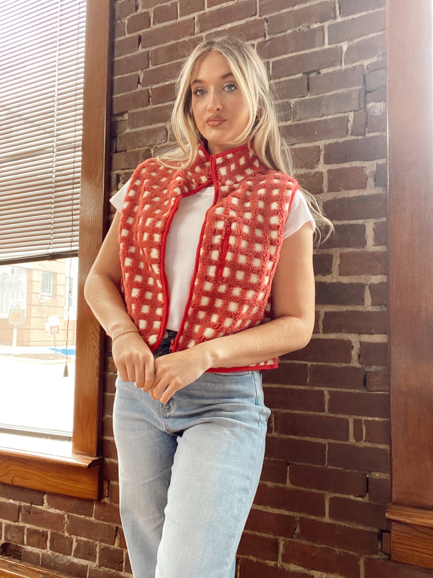 DOORBUSTER Red Nose Reindeer Vest