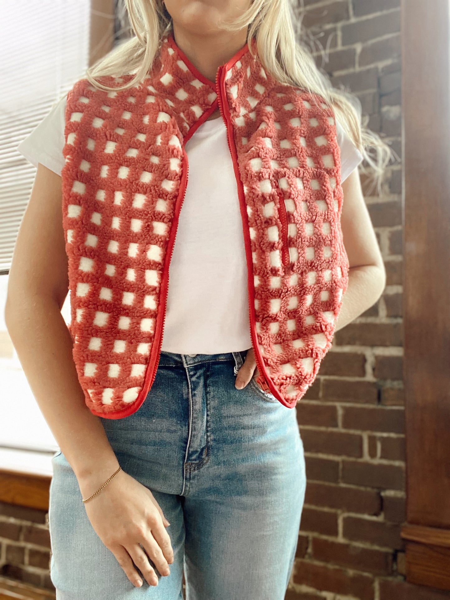 DOORBUSTER Red Nose Reindeer Vest