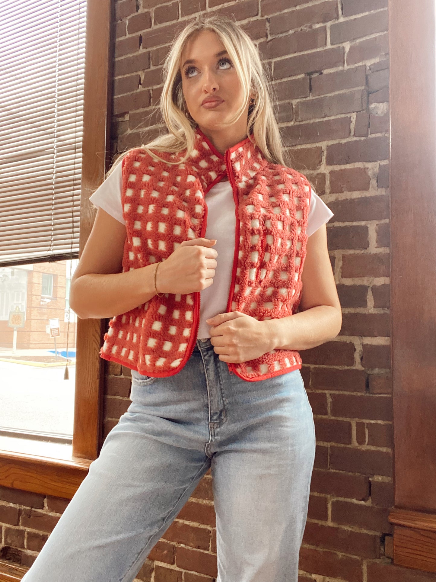 DOORBUSTER Red Nose Reindeer Vest