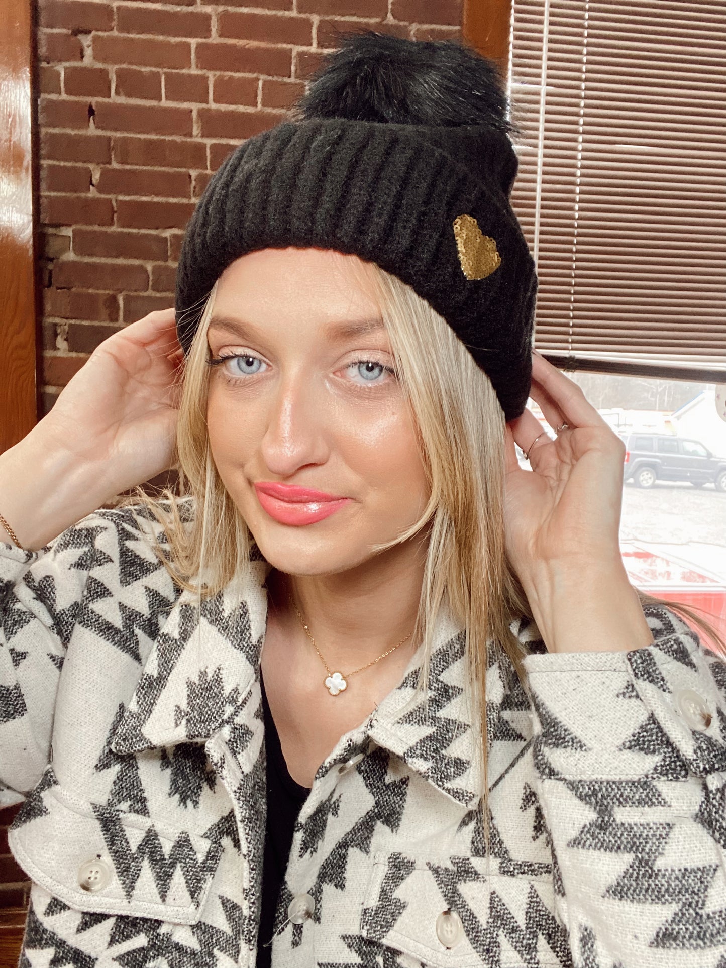 Little Piece Of My Heart Beanie