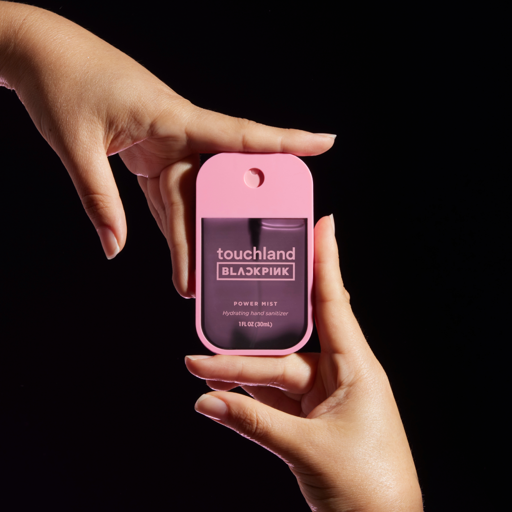 Touchland Power Mist Black Pink Blue Sandalwood