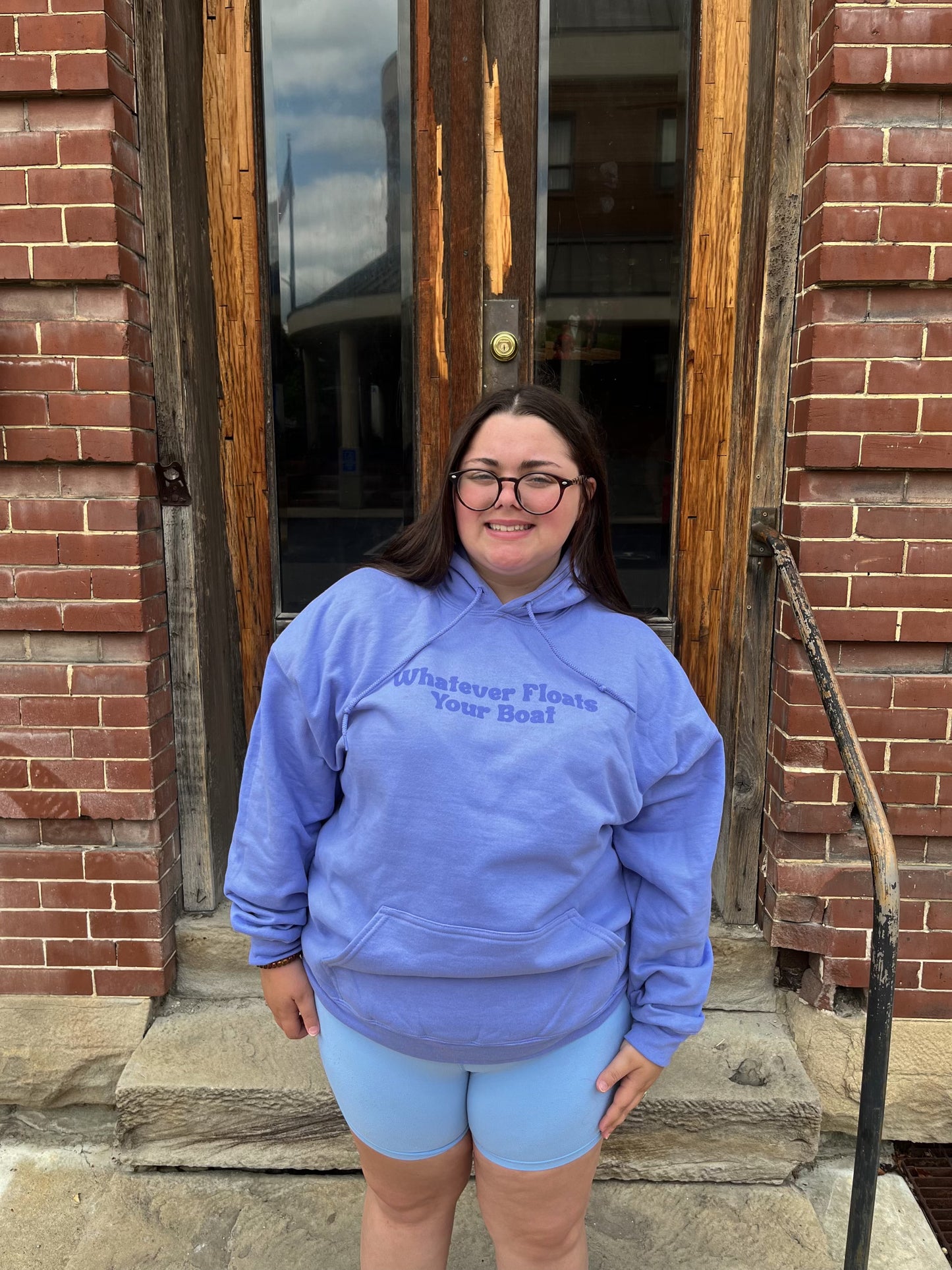 Whatever Floats Your Boat Hoodie (FRONT + BACK)