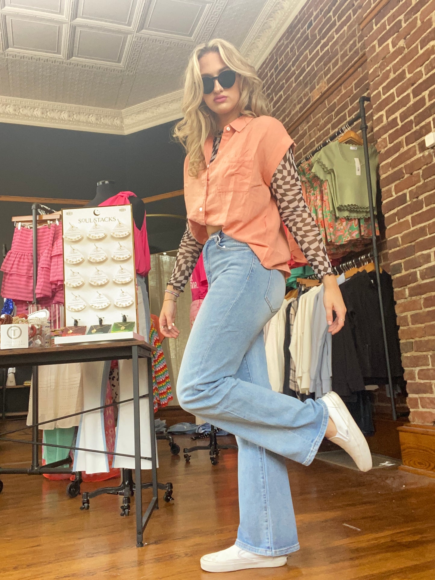 The 90's Vintage Flare Jeans