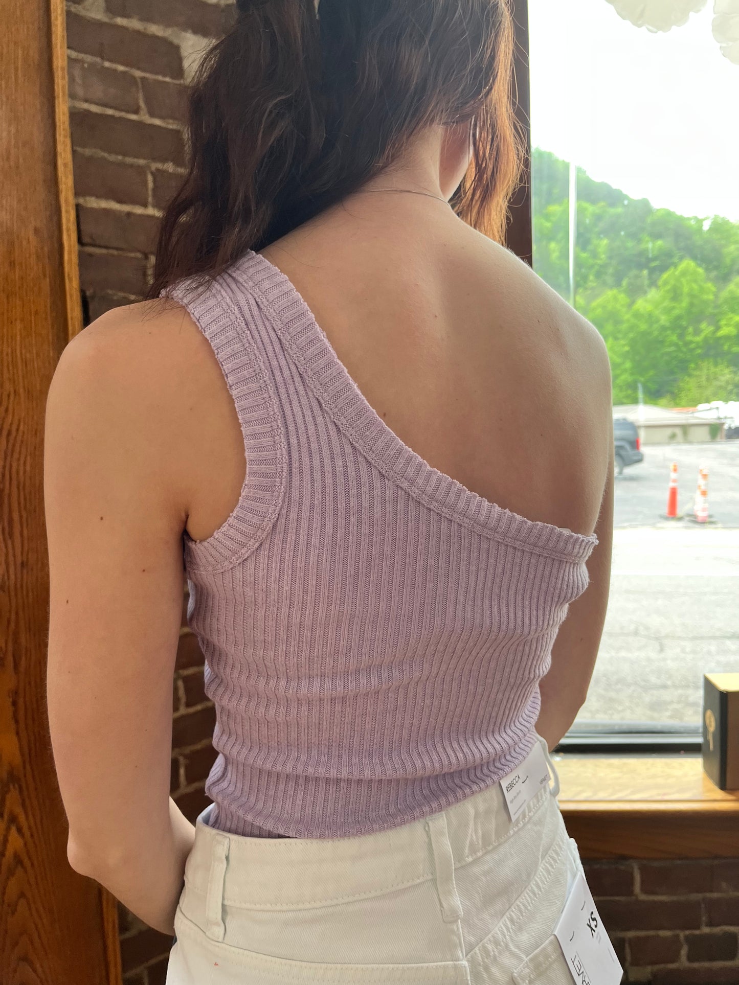 Speak Now One Shoulder Tank