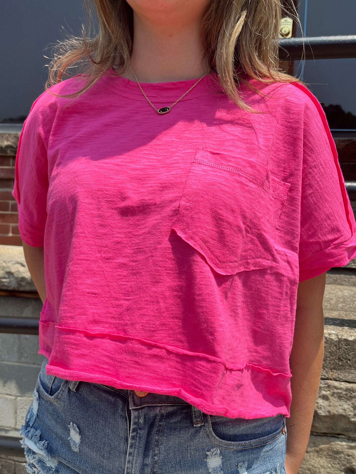 Livin' the dream Crop Tee