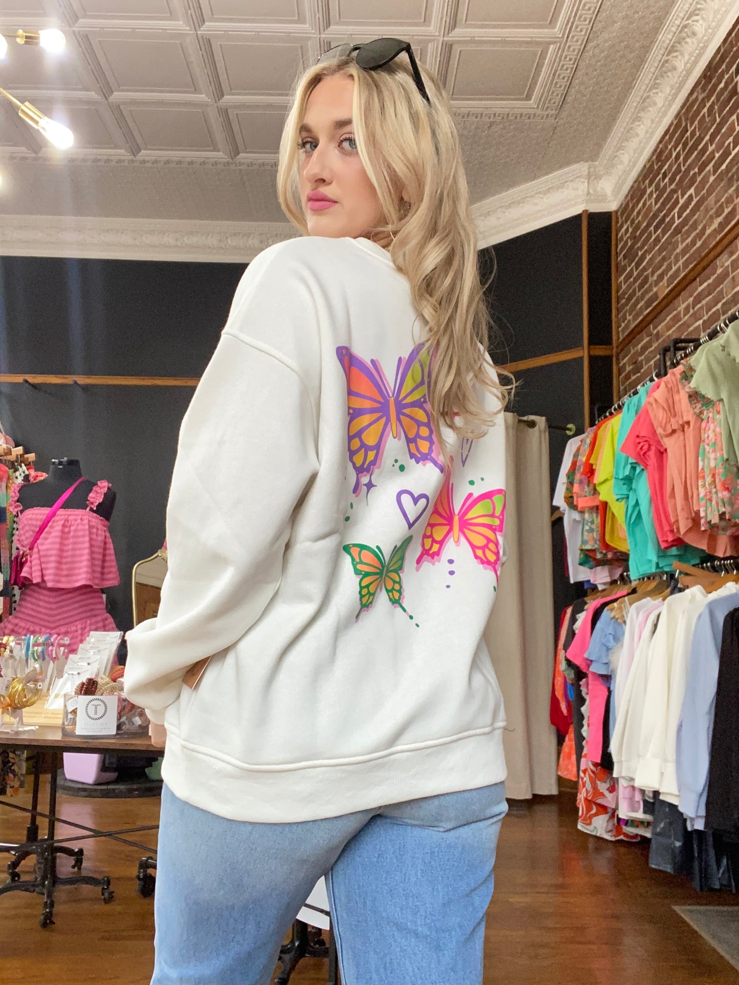 Flutter Away Sweatshirt