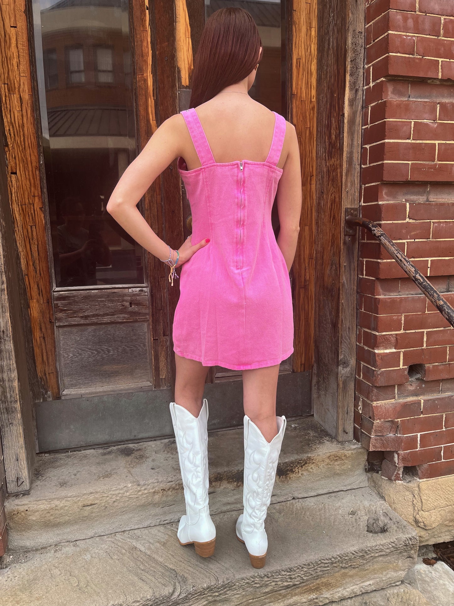 Country Barbie Denim Dress