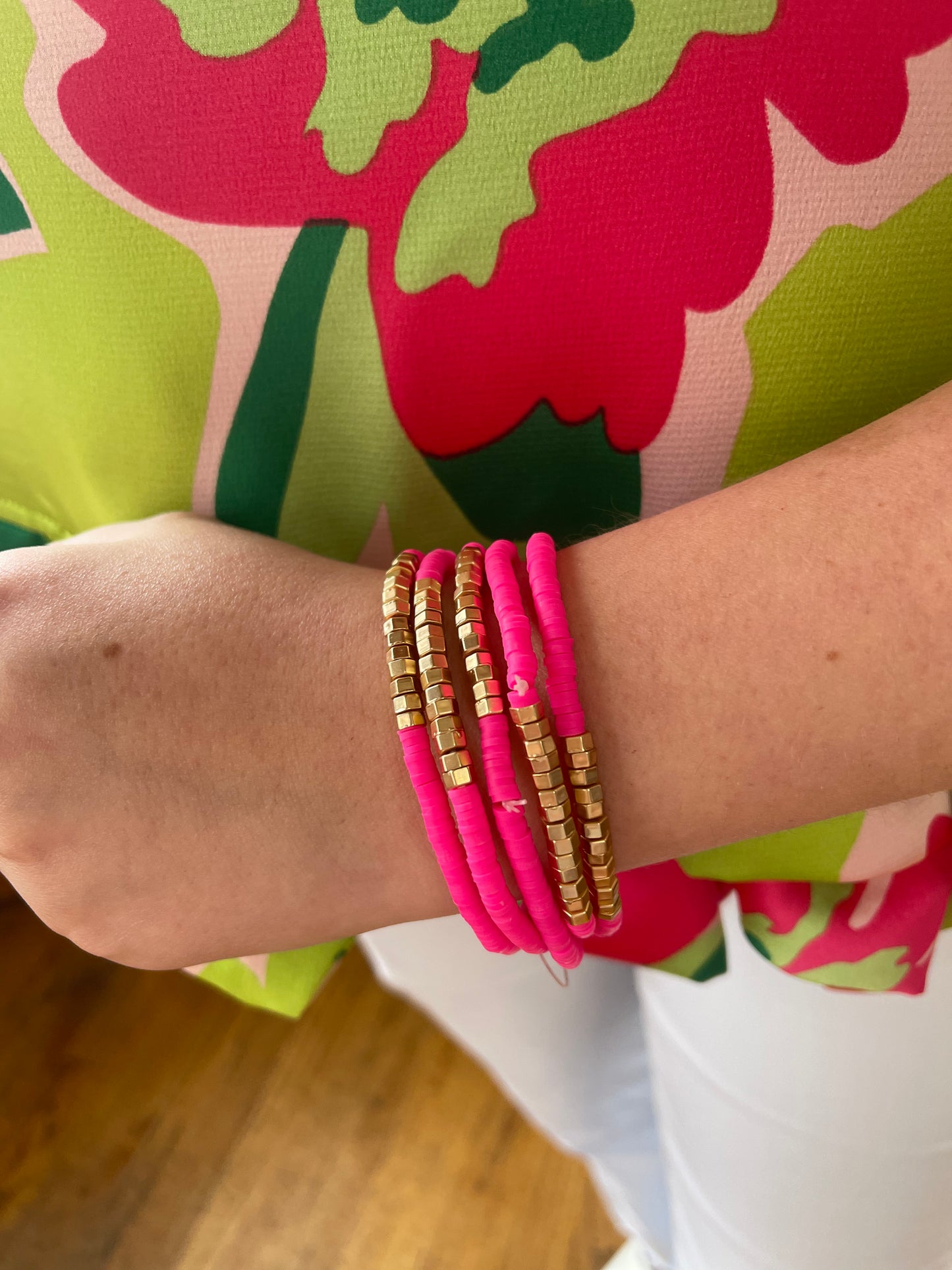 The Bright Shell Bracelet Set