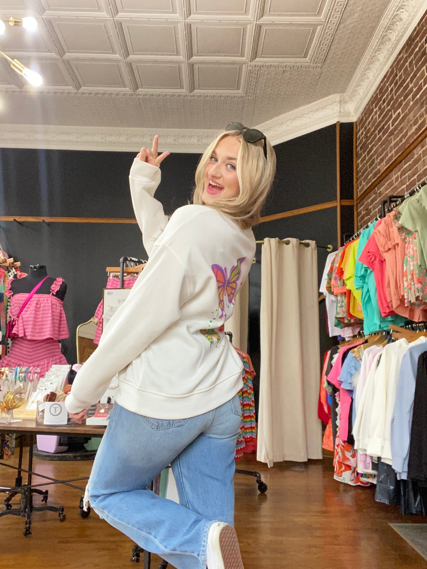 Flutter Away Sweatshirt
