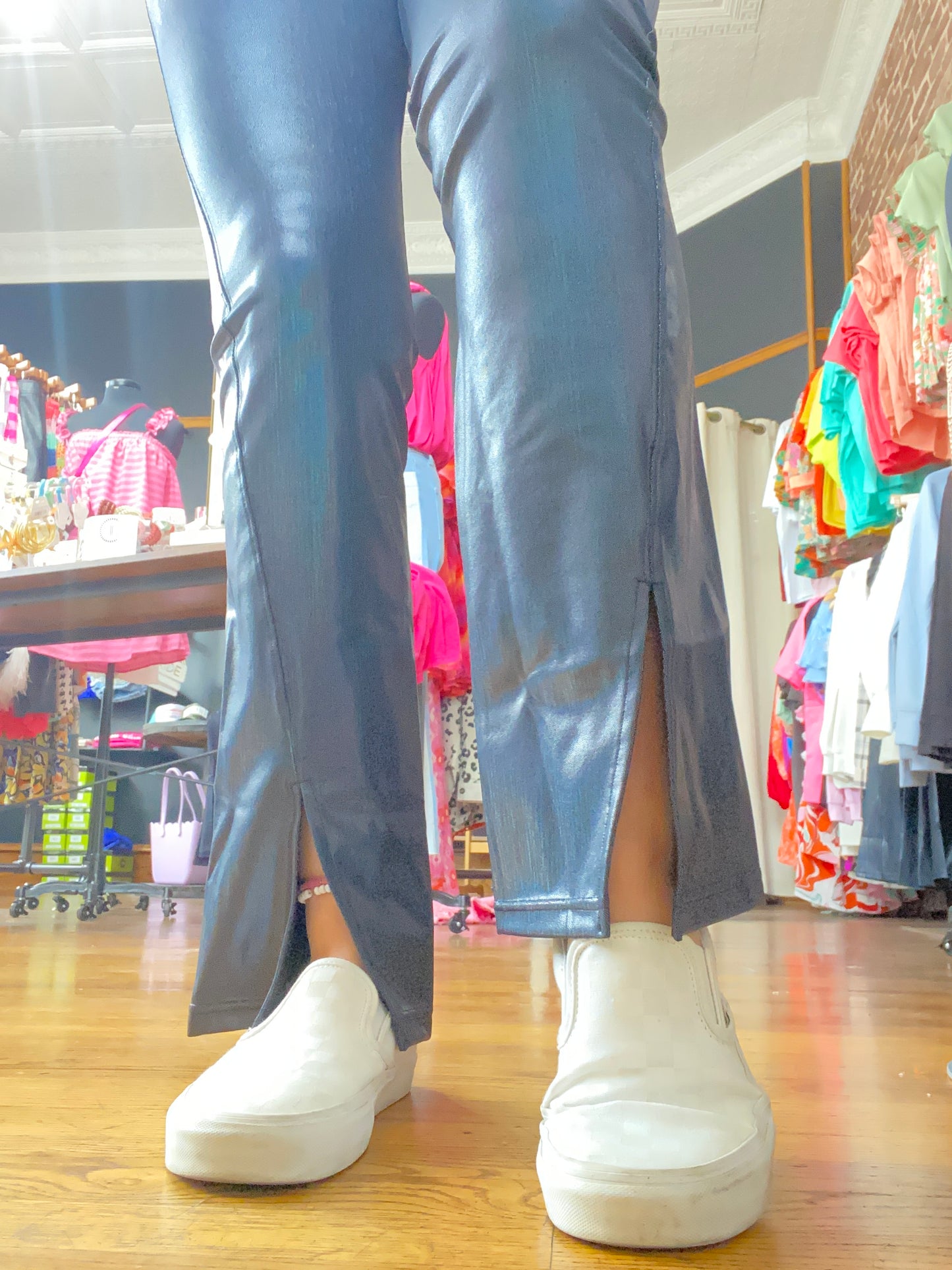 The Shimmer Flare Leggings