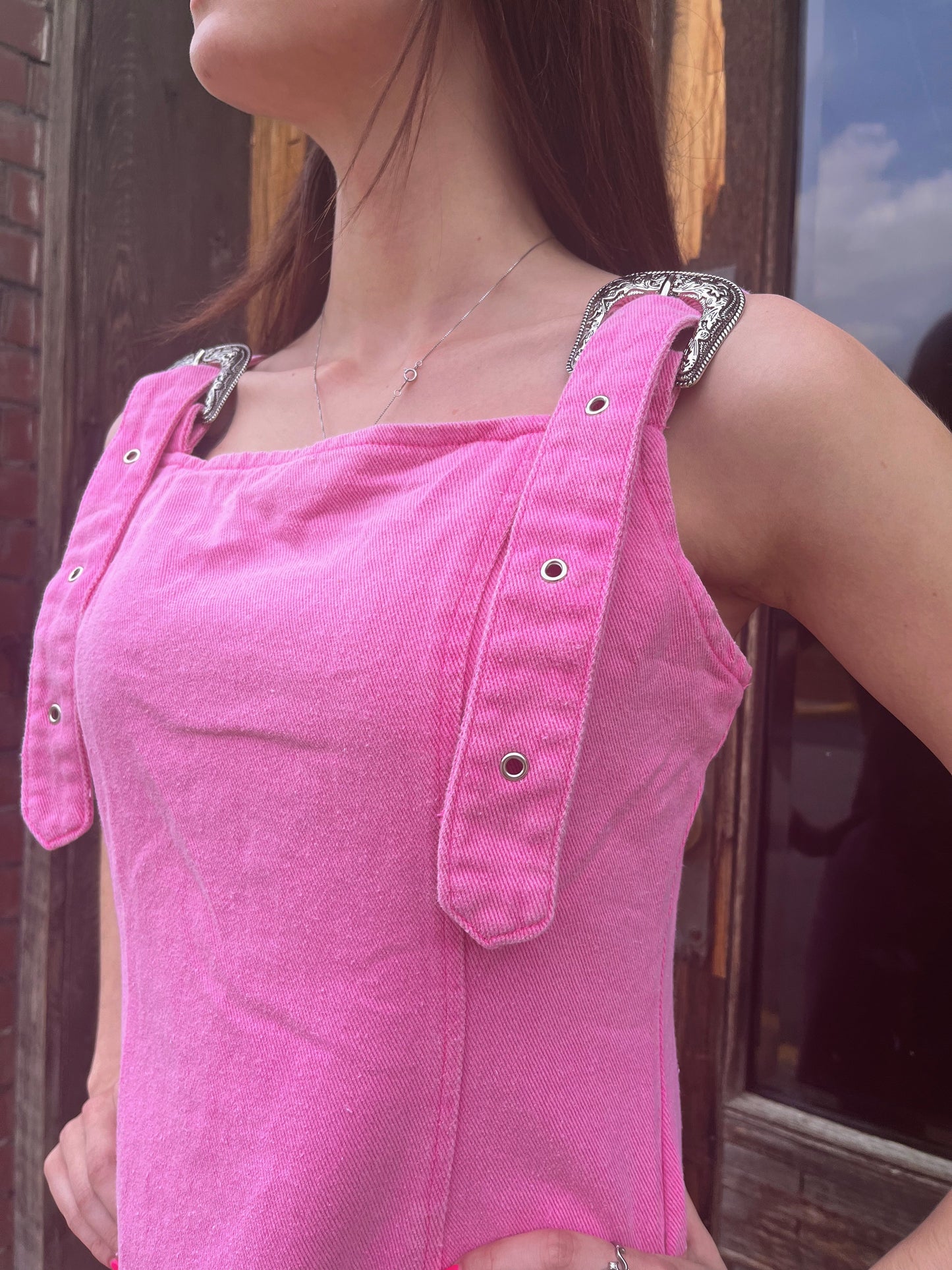 Country Barbie Denim Dress