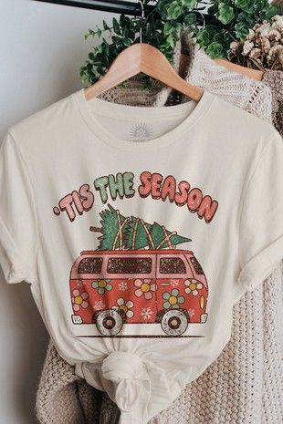 Tis The Season Oversized Tee
