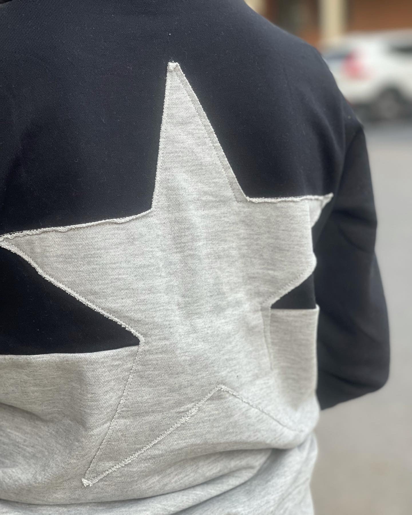 You're A Star Colorblock Hoodie Pullover