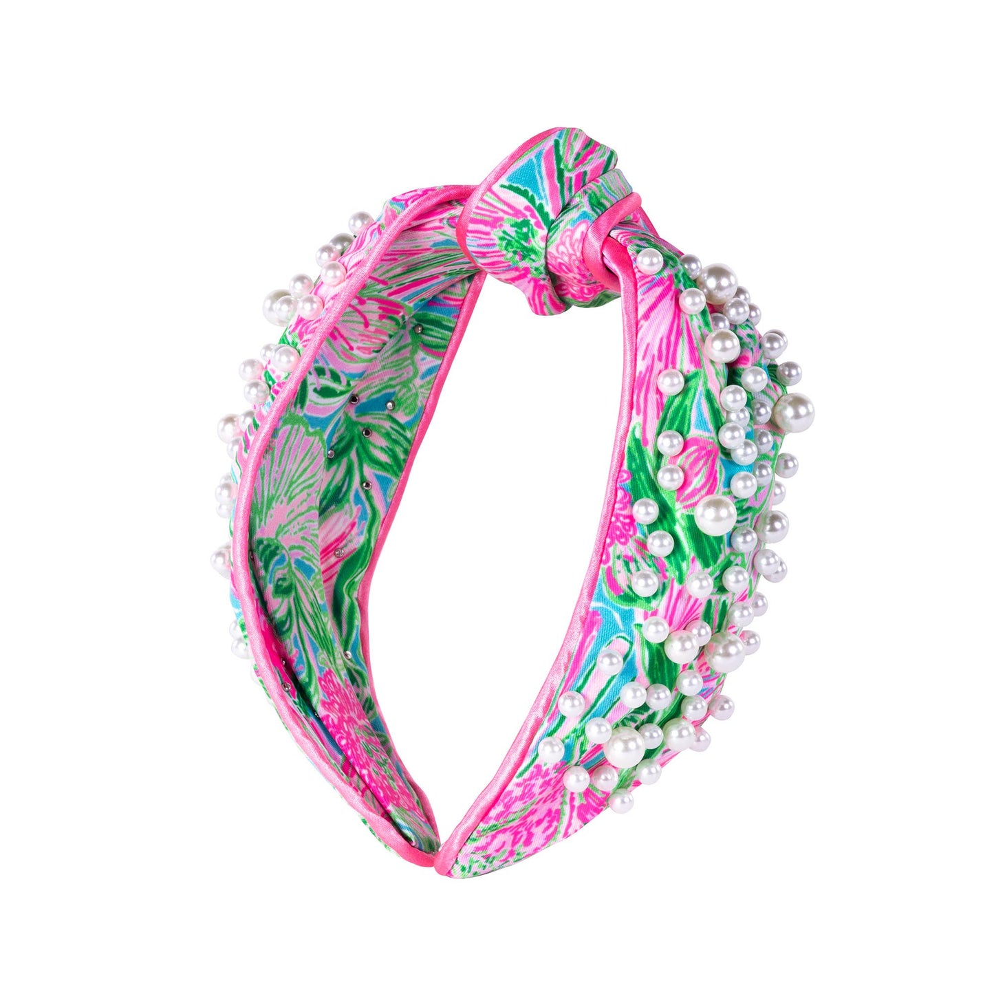 Embellished Knotted Headband, Coming in Hot