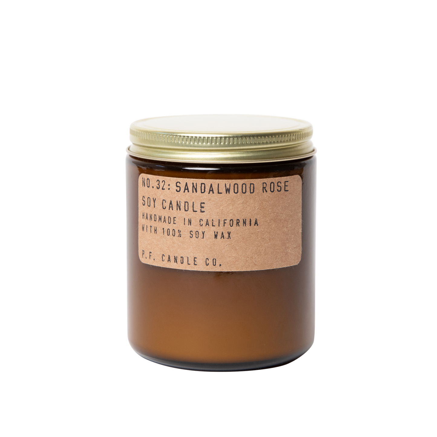 Sandalwood Rose Soy Candle