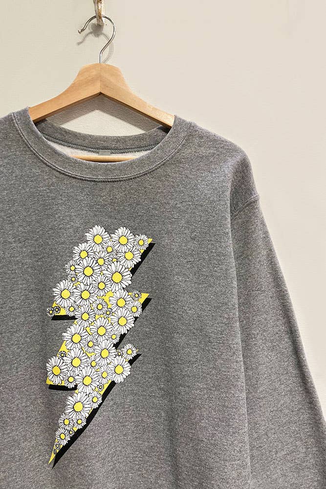 Bolt of Daisies Sweatshirt
