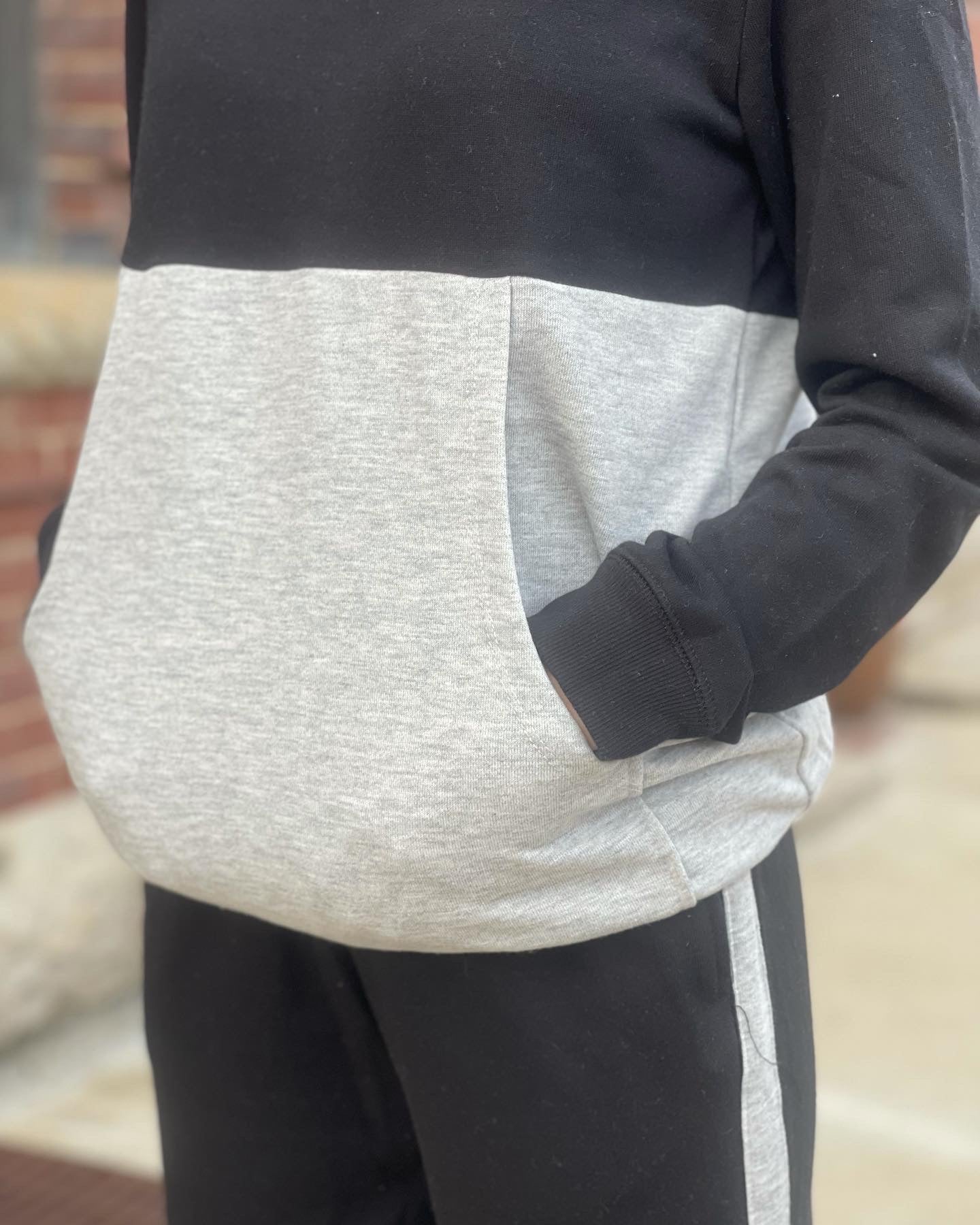 You're A Star Colorblock Hoodie Pullover