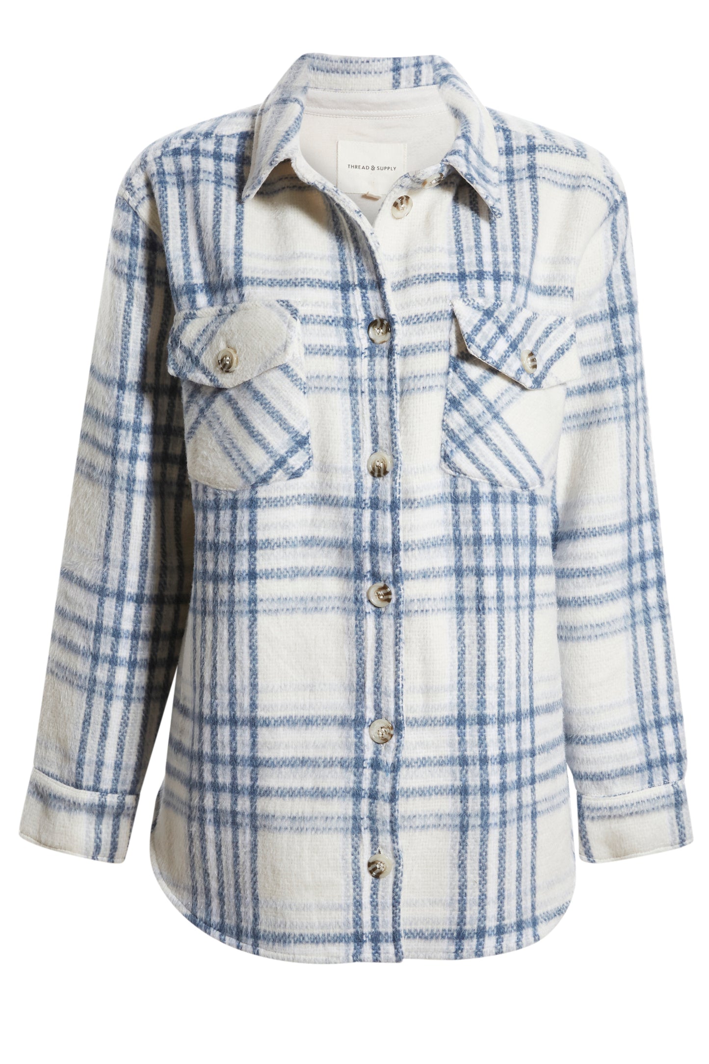 The Chandler Plaid Shacket