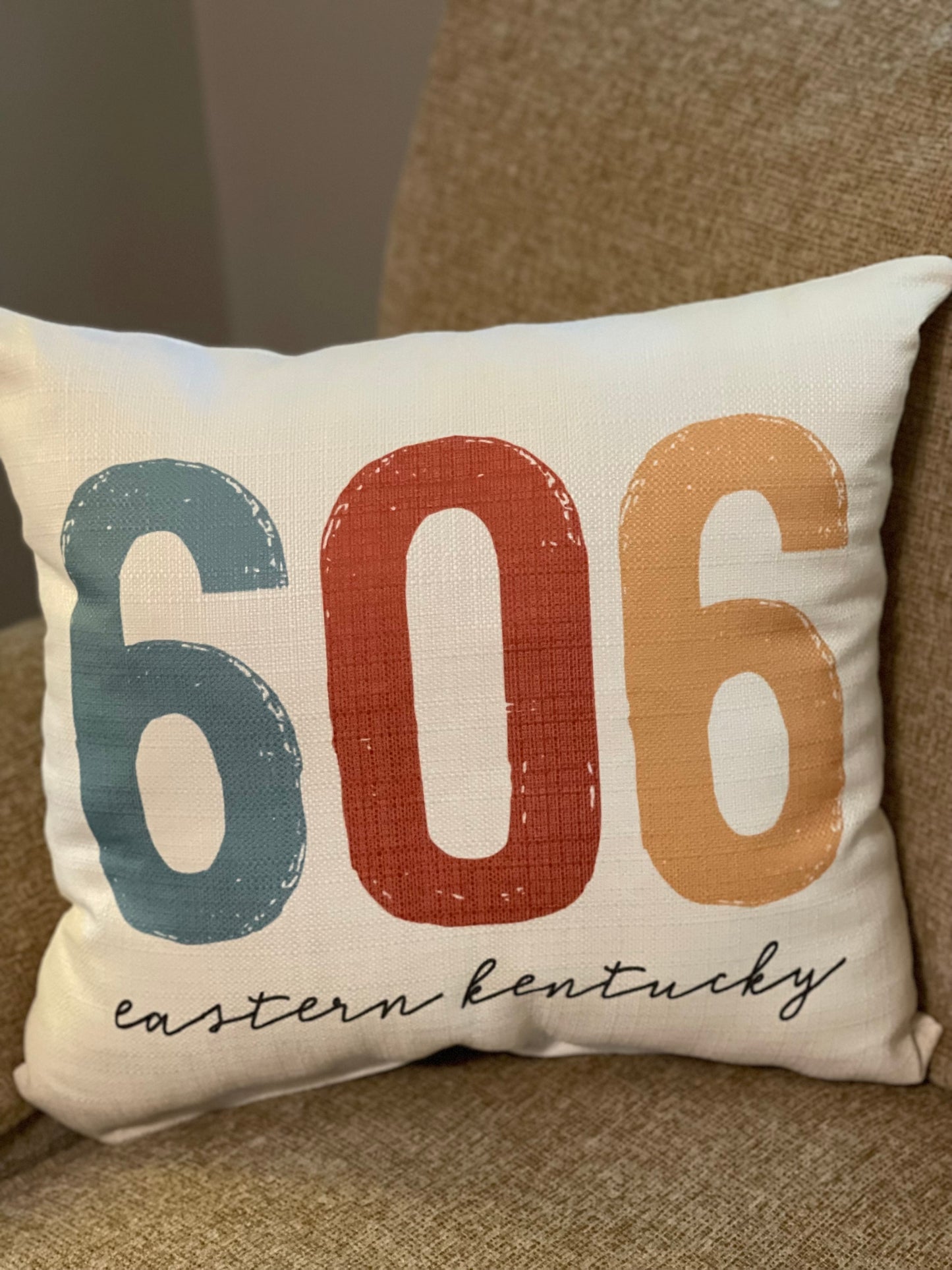 606 Eastern Kentucky Pillow