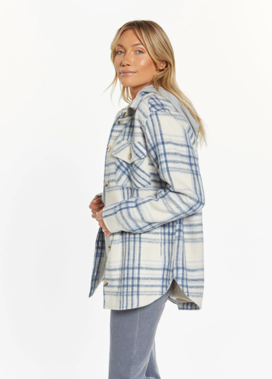 The Chandler Plaid Shacket