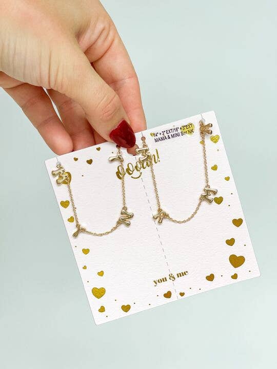 Mama & Mini Station Necklace Sets