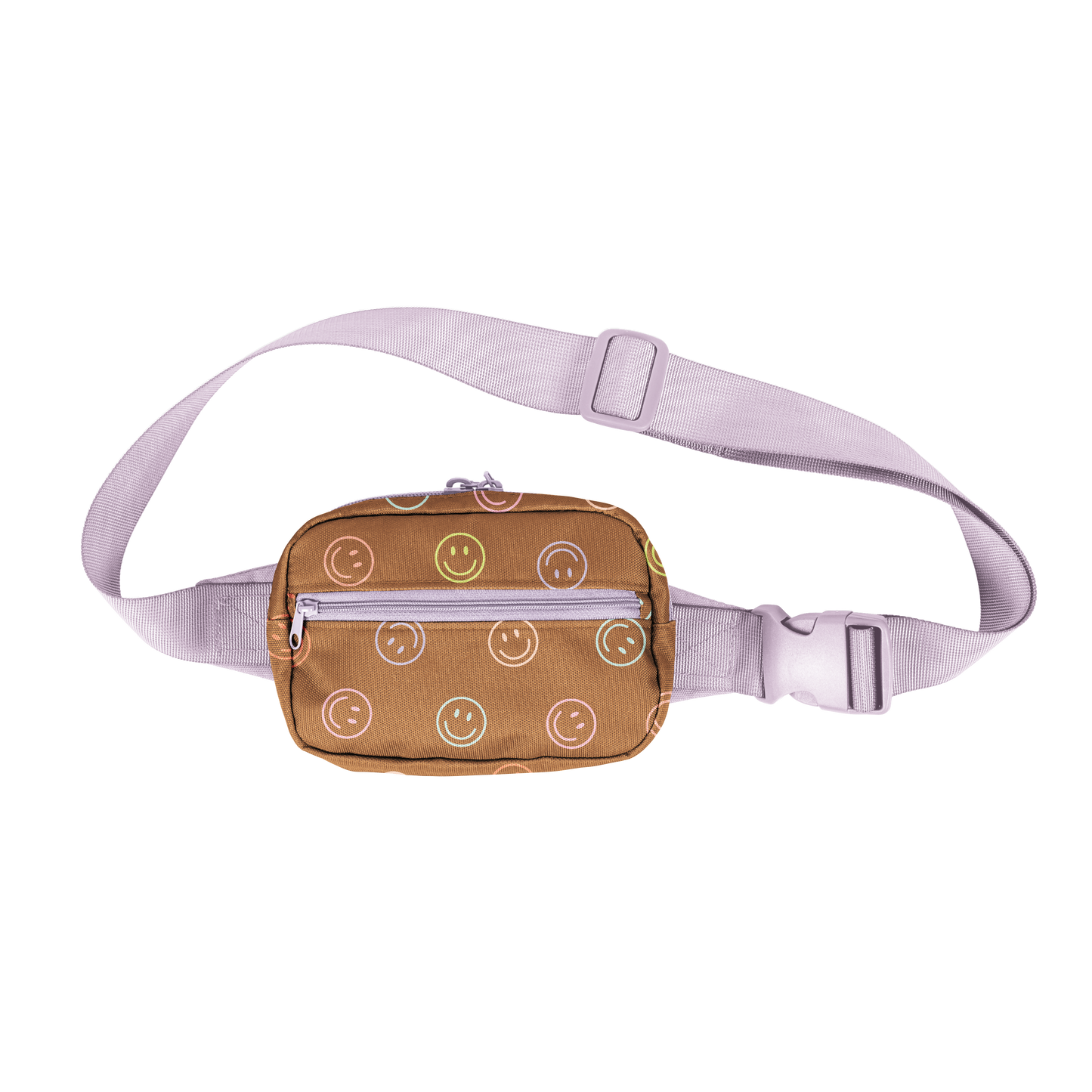 Retro Smiley Belt Bag