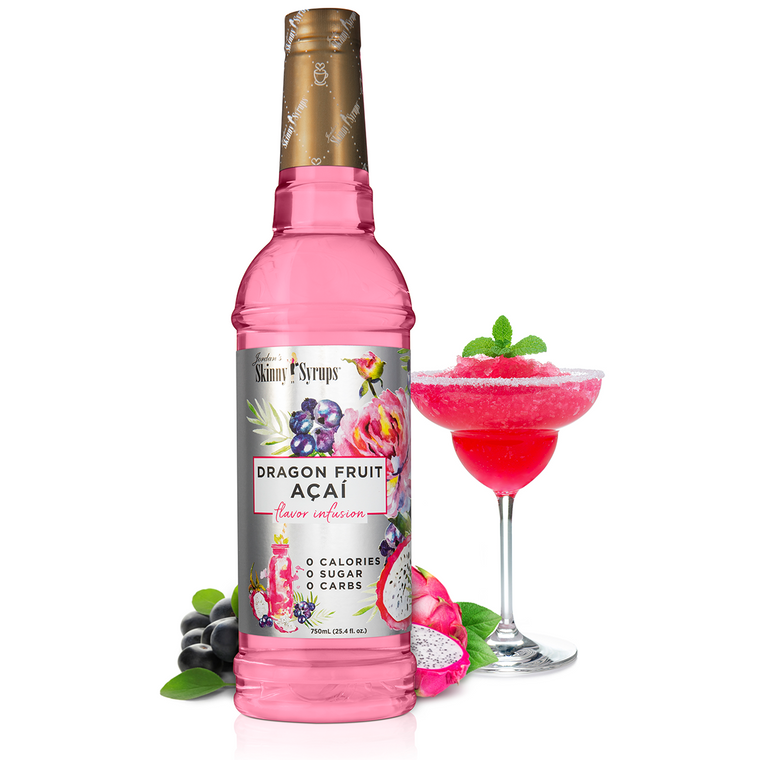 Sugar Free Dragon Fruit Acai Flavor Infusion Syrup
