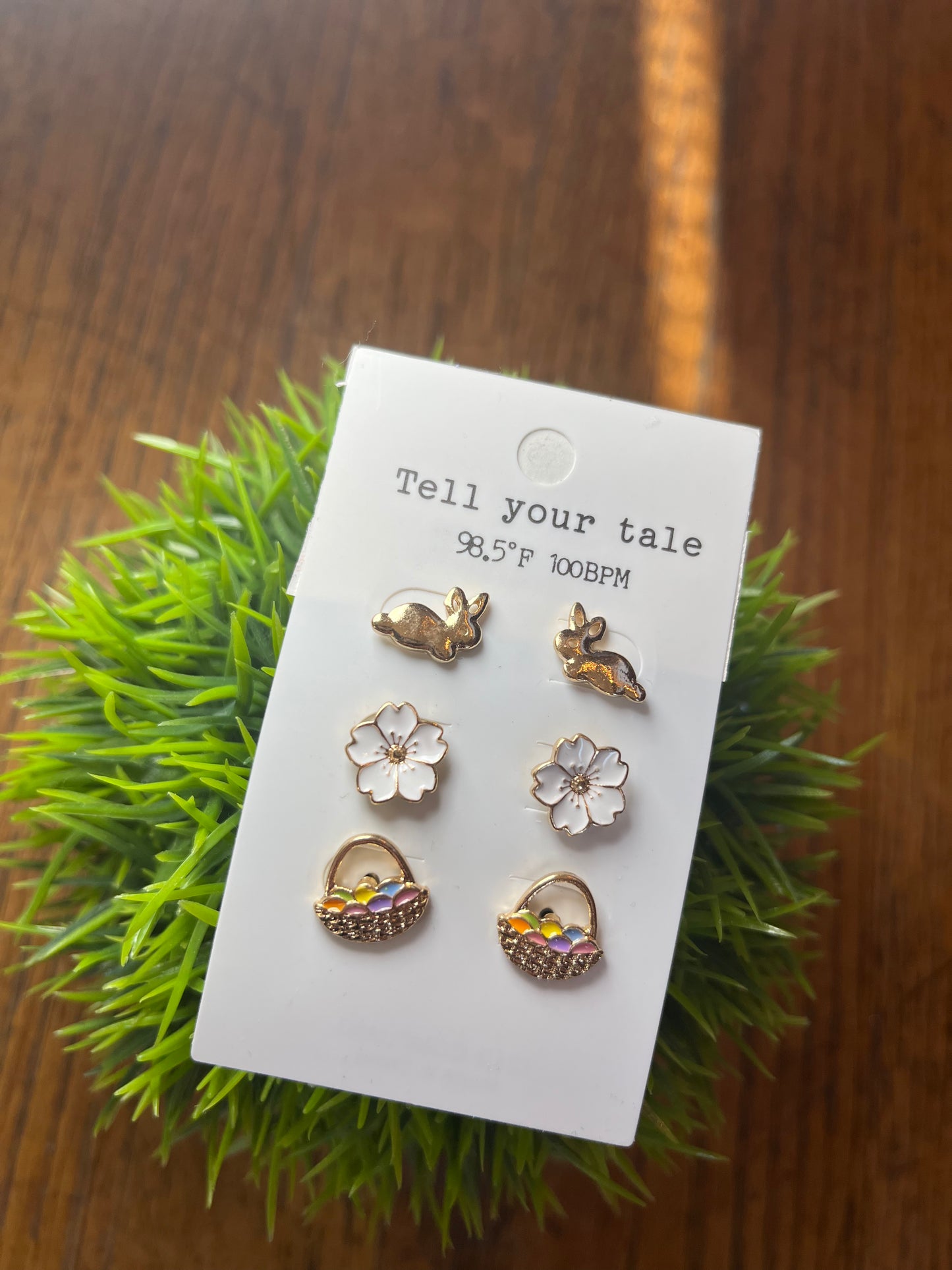 Earring Trio Set