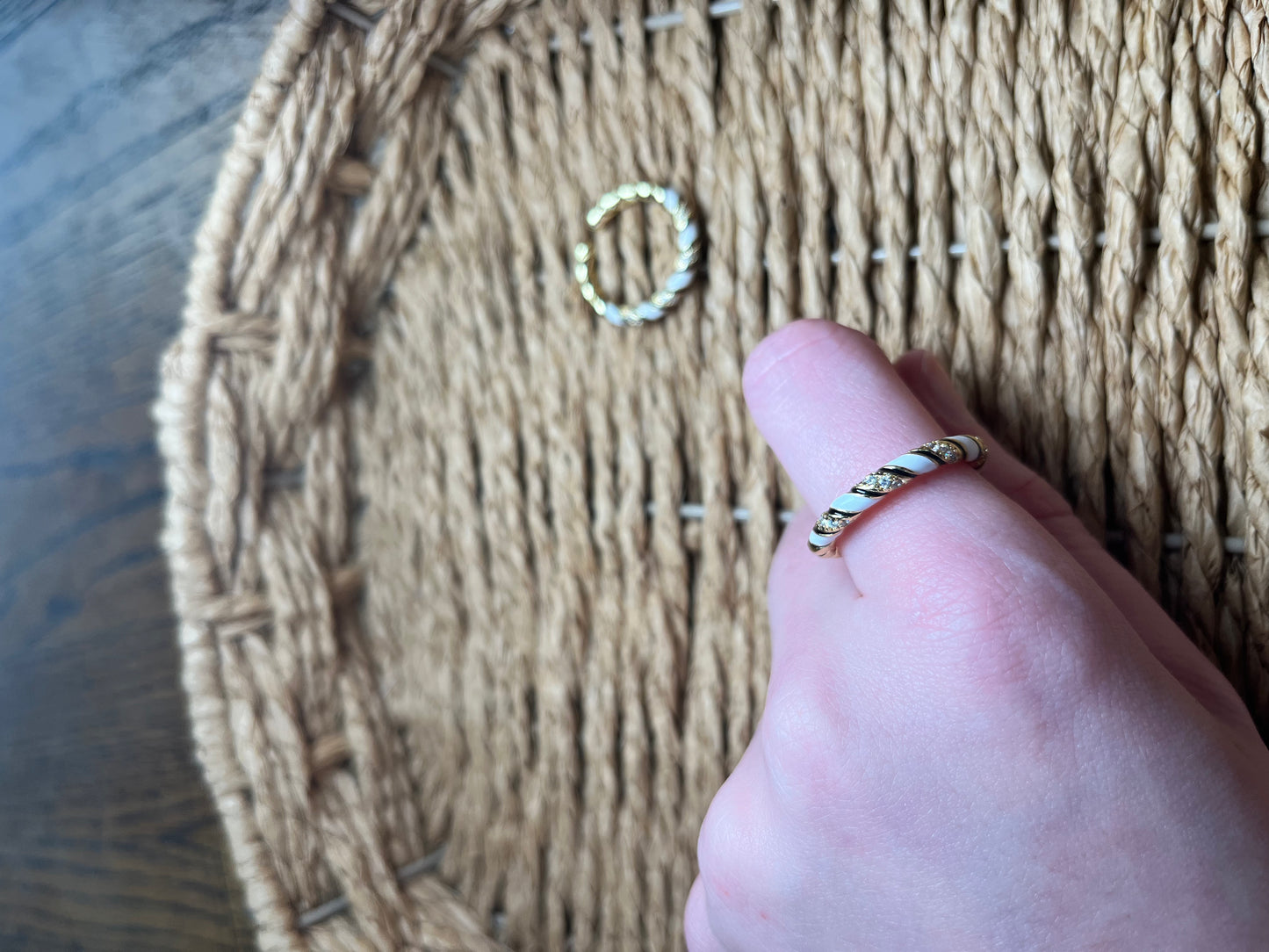 Spring Fling Adjustable Rings