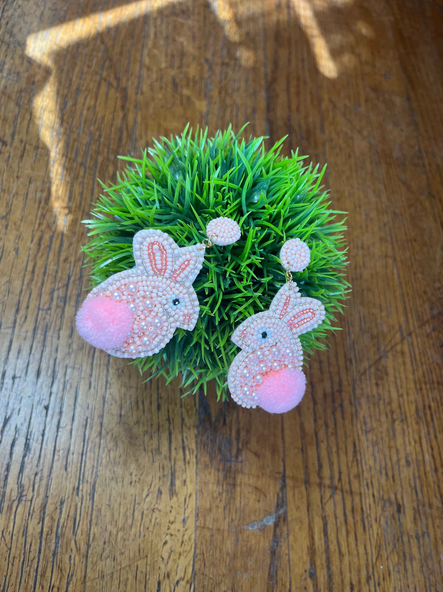 Pastel Pearl Bunny Earrings