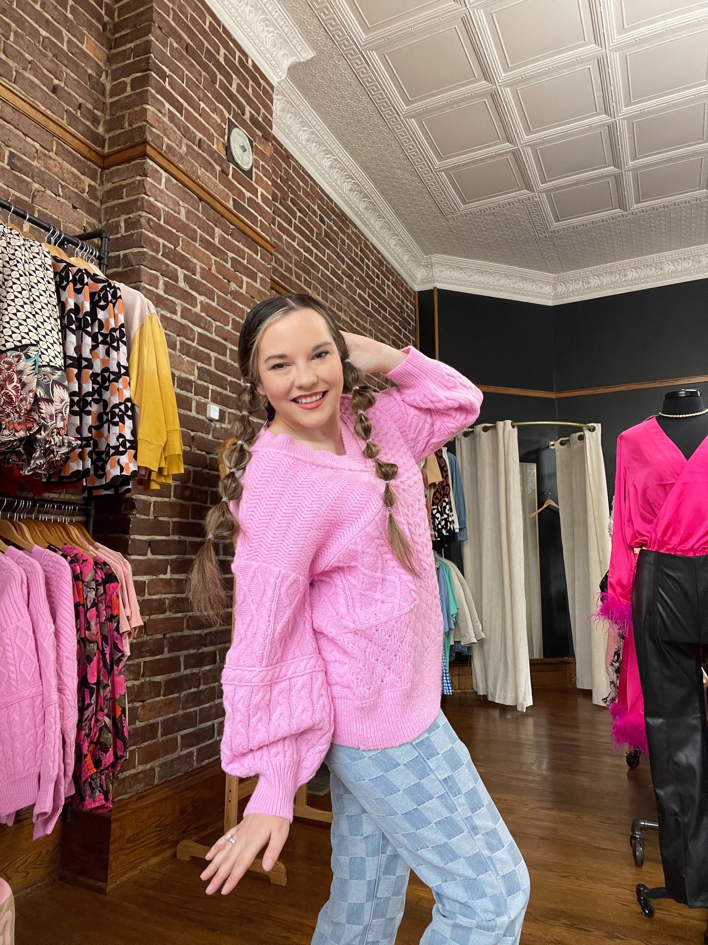 Pop The Bubblegum Sweater