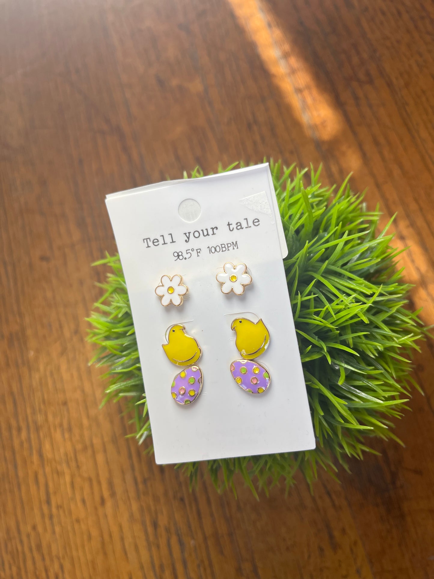 Earring Trio Set