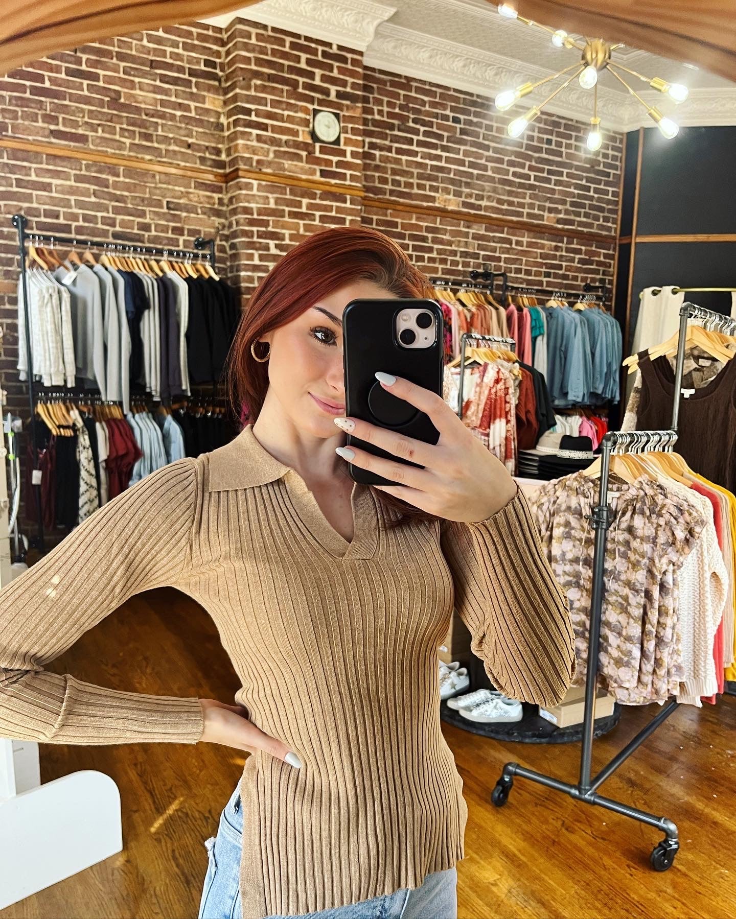 Upper Eastside Ribbed Top