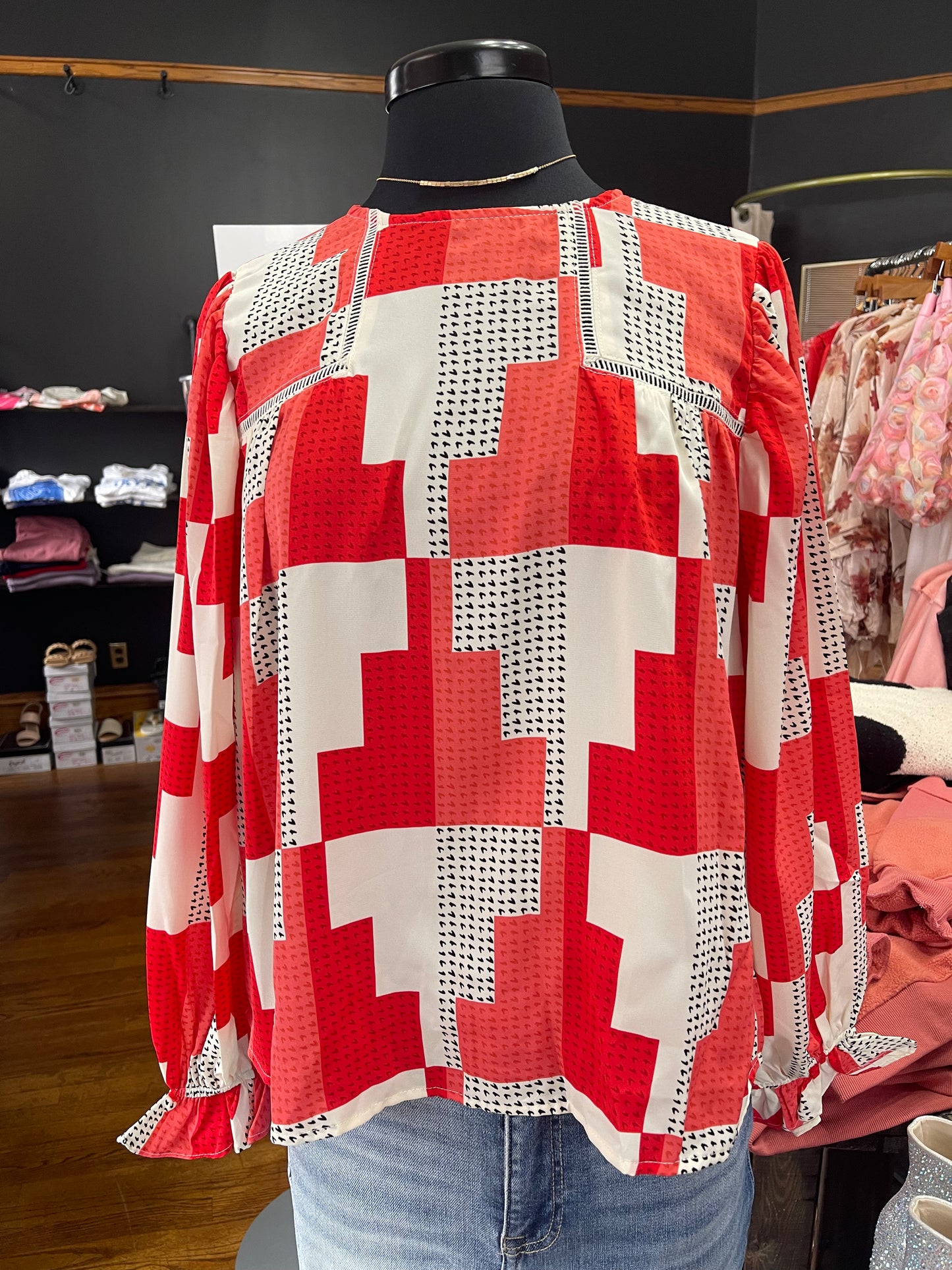 Give Me Your Heart Blouse